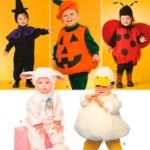 Toddler Lamb, Chick, Witch, Pumpkin and Ladybug Halloween Costumes – Patterns