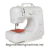 Michley Lil' Sew & Sew LSS-505 Combo Mini Sewing Machine, Electrical Scissors and 100-Piece Sewing Kit